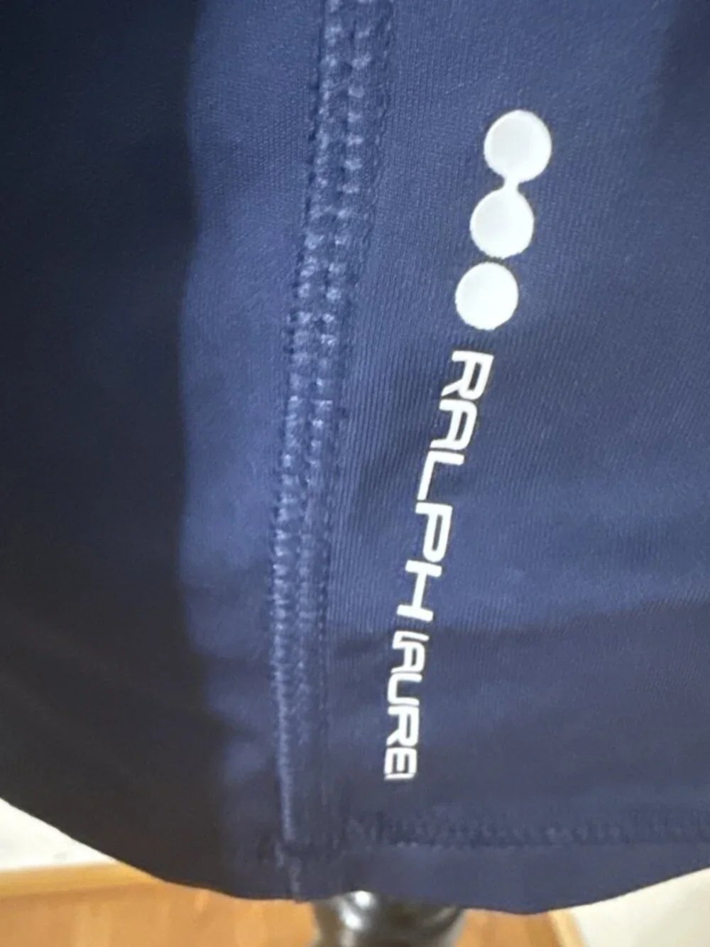 RLX Ralph Lauren Golf 1/4 Zip Men's Navy Blue Stretch Wicking $148 Shirt Size M